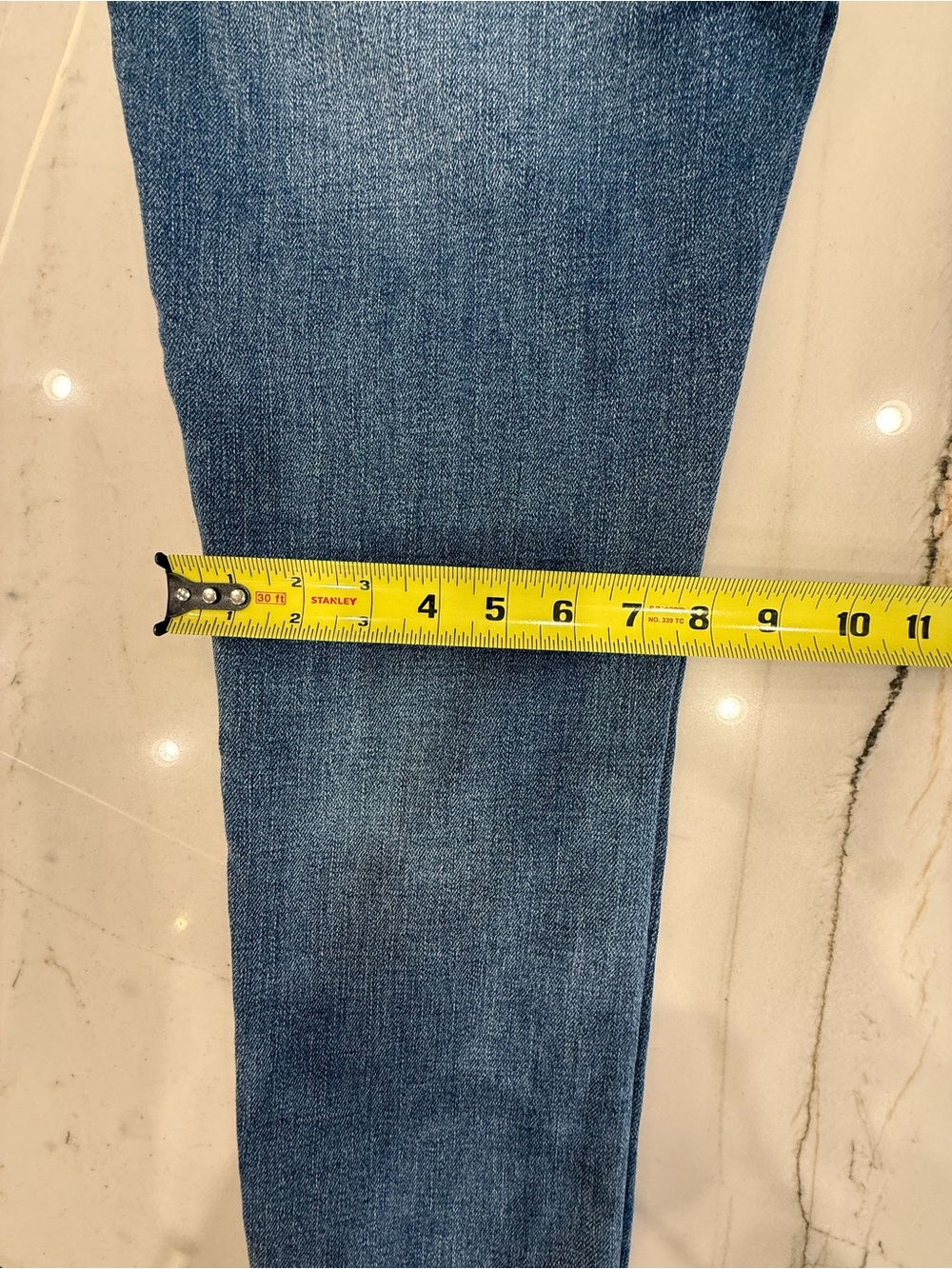 Kut from the Kloth Reese Ankle Straight Leg Dark Blue Jeans - Picture 7 of 8